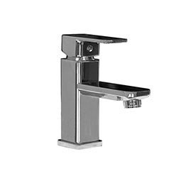 Handle Bathroom Faucet- 401 Chrome
