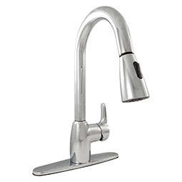 HANDLE PULL-OUT SPRAYER KITCHEN FAUCET - 802 CHROME