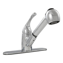 HANDLE PULL-OUT SPRAYER KITCHEN FAUCET - 803 CHROME