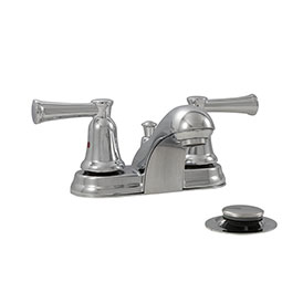 Handle Bathroom Faucet - 410 Chrome