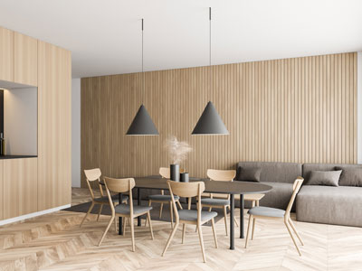 Luxury vinyl flooring