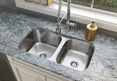 Stainless steel single cut out